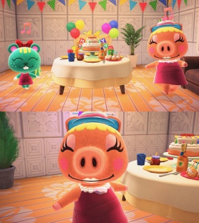 u